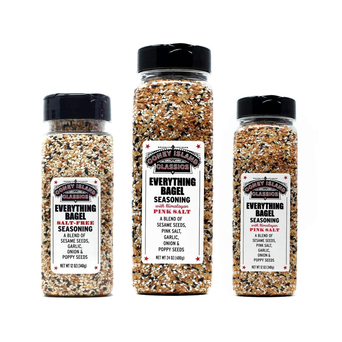 Coney Island Classics Everything Bagel Seasoning enhances roasted chicken flavor