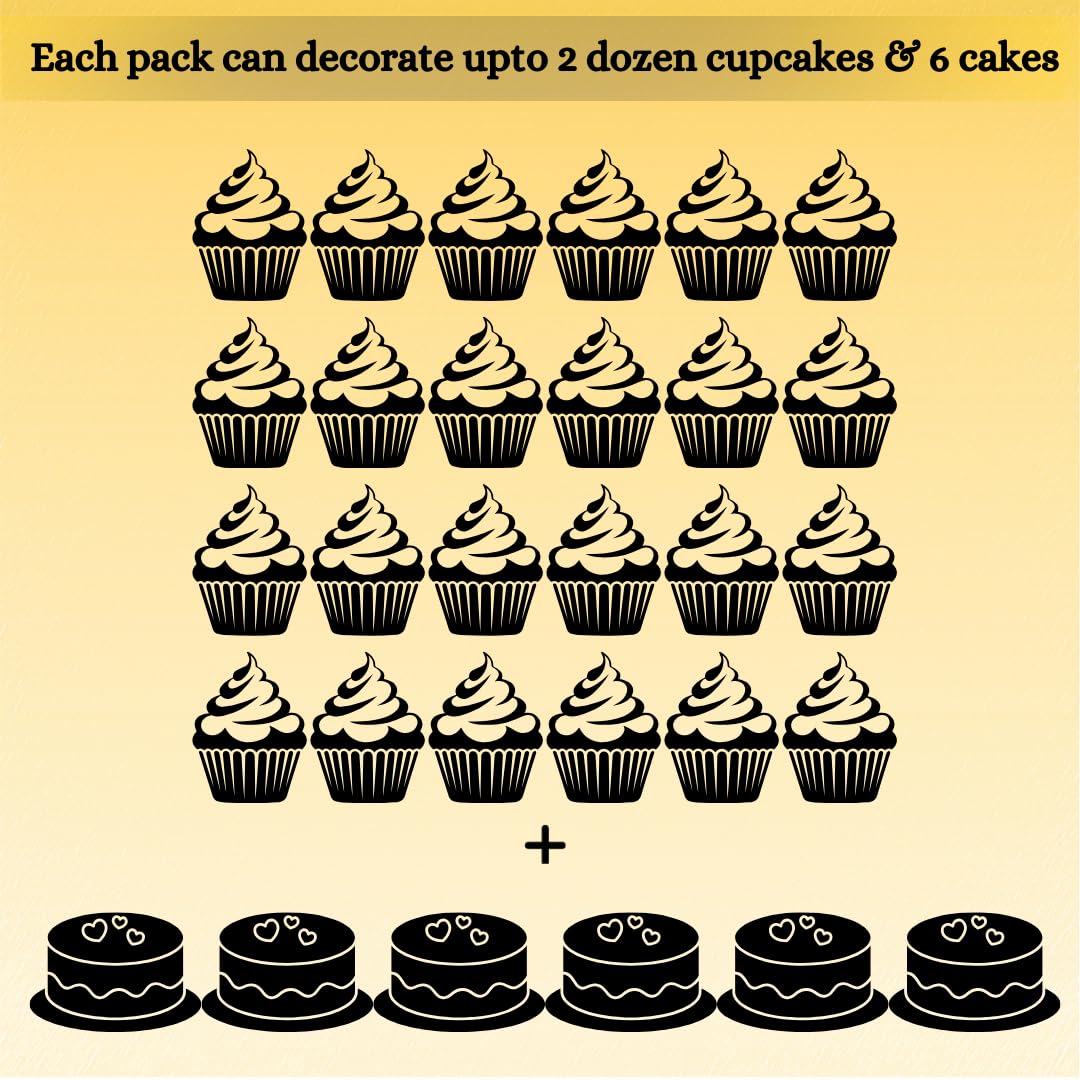 Confect sprinkles decorate cakes, cupcakes, cookies and ice creams