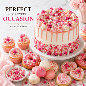 Confect Edible decor complements cookies and ice cream with a soft chew.
