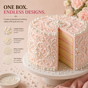 Confect Sprinkles on Frosting add subtle texture and brightening effect on surfaces.