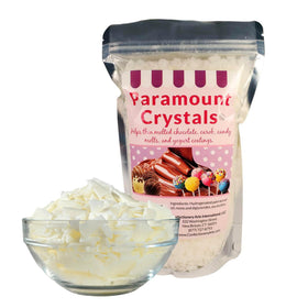 Paramount Crystals by Confectionery Arts: bag front highlighting professional coating potential