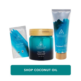 Conscious Coconut hospital-use packaging demonstrates trusted, single-serve convenience.