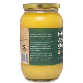 Conscious Food A2 ghee as an ingredient adds depth to dishes.