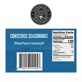 CONSCIOUS SEASONINGS butter oil bottle adds rich dairy-free flavor