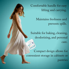 Conscious Seasonings Pure Baking Soda garden-soil image for odor control and pH balancing.