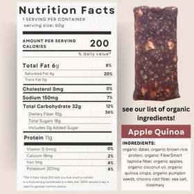 Consider This Low Histamine Bars sun-dried dates close-up, sulfite-free