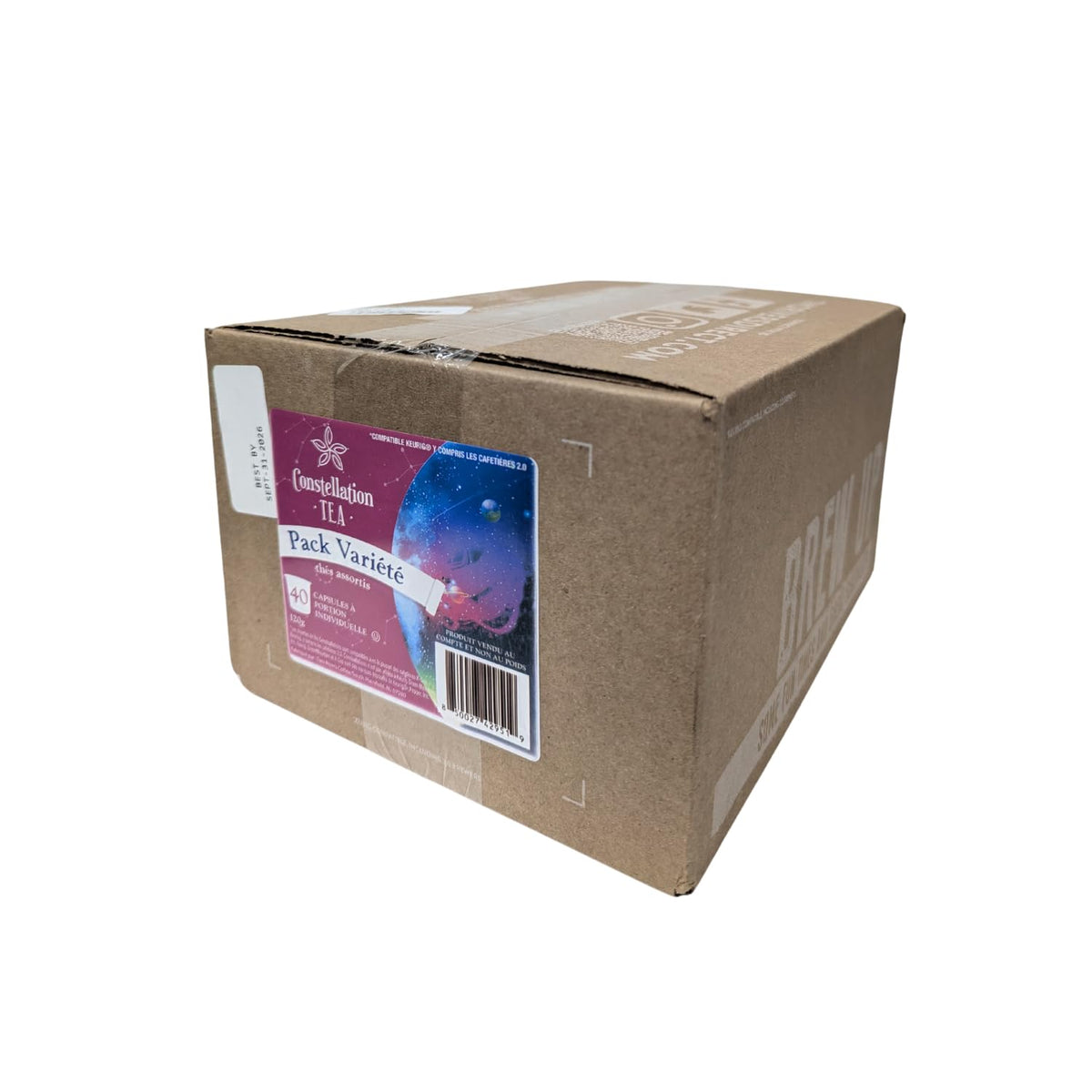Constellation Tea herbal blends image highlighting caffeine-free options for afternoon rituals