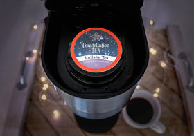 Constellation Tea package highlights premium global ingredients for a fragrant cup.