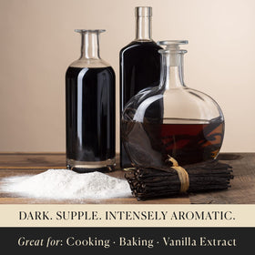 COOK'S vanilla beans – infusion into sugar for fragrant home baking.
