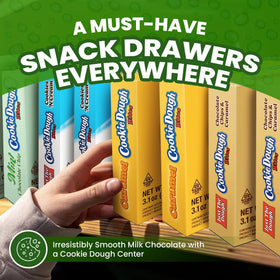 Cookie Dough Bites Favorites Pack Caramel: creamy caramel swirls in every bite