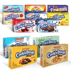 Cookie Dough Bites movie-night snack setup, delicious bite-sized indulgence.