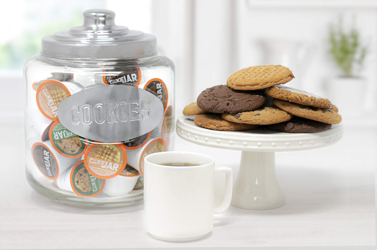 Gift-ready Cookie Jar packaging is perfect for coffee lovers.