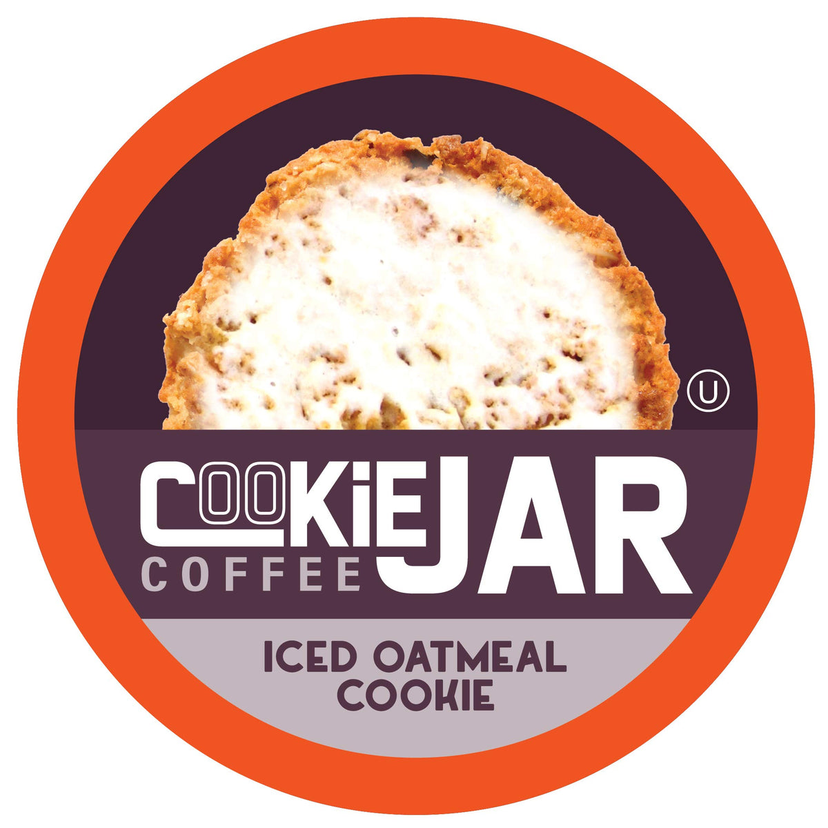 Cookie Jar iced oatmeal coffee pods 40-count pack for easy, dessert-inspired breaks.