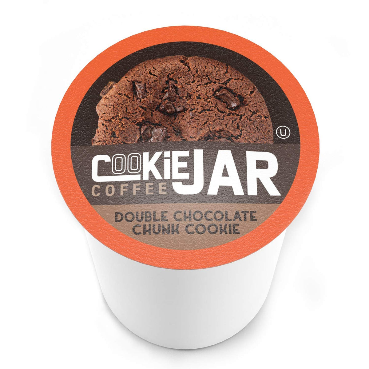 Cookie Jar Keurig compatible pods back view, convenient single-serve coffee solution.