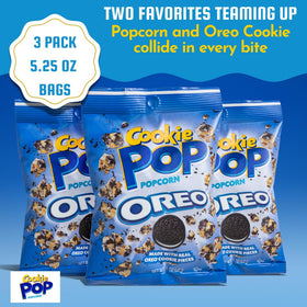 Open bag reveals Cookie Pop Oreo bits.