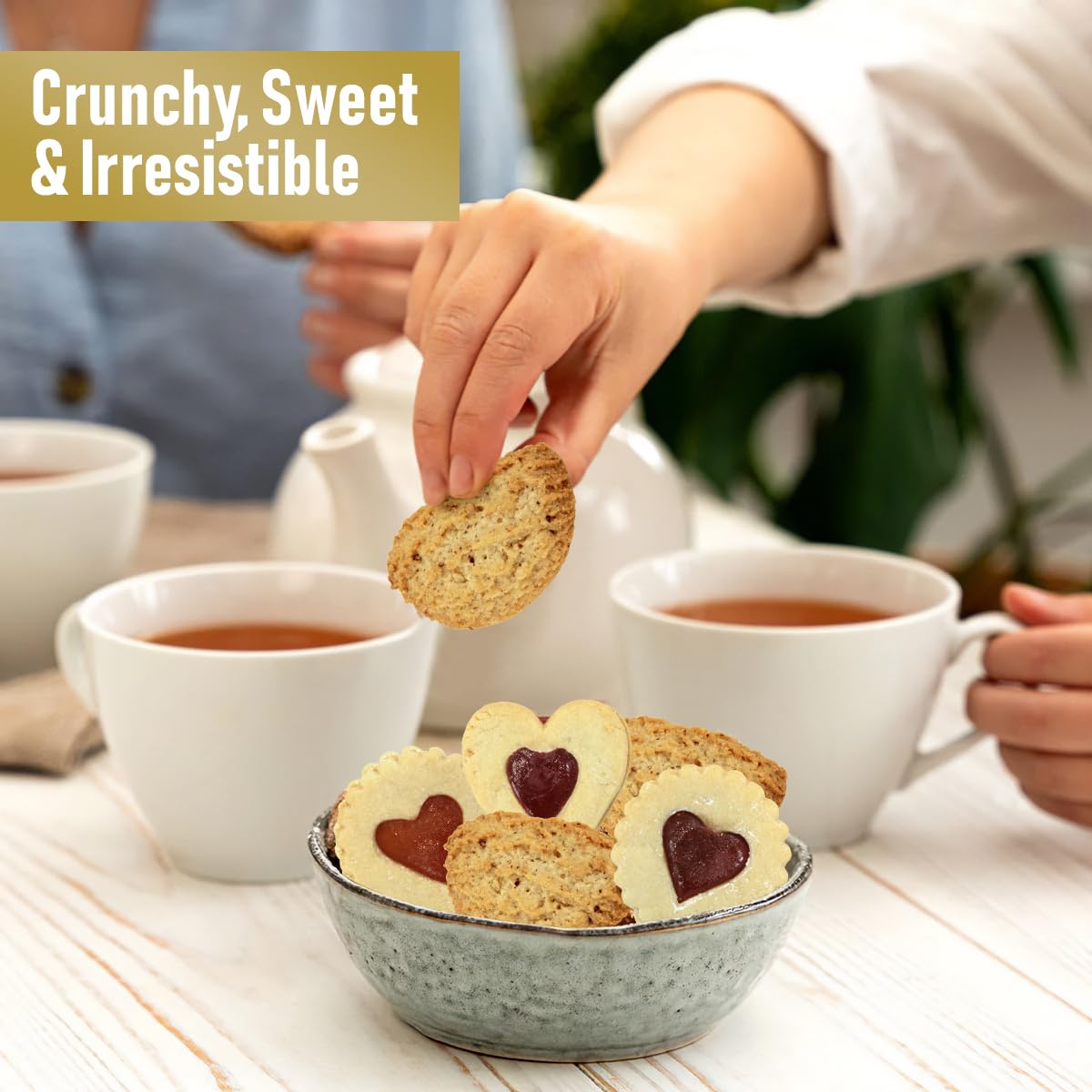 Cookies Con Amore elegant tin collection adds charm to kitchens and gift baskets