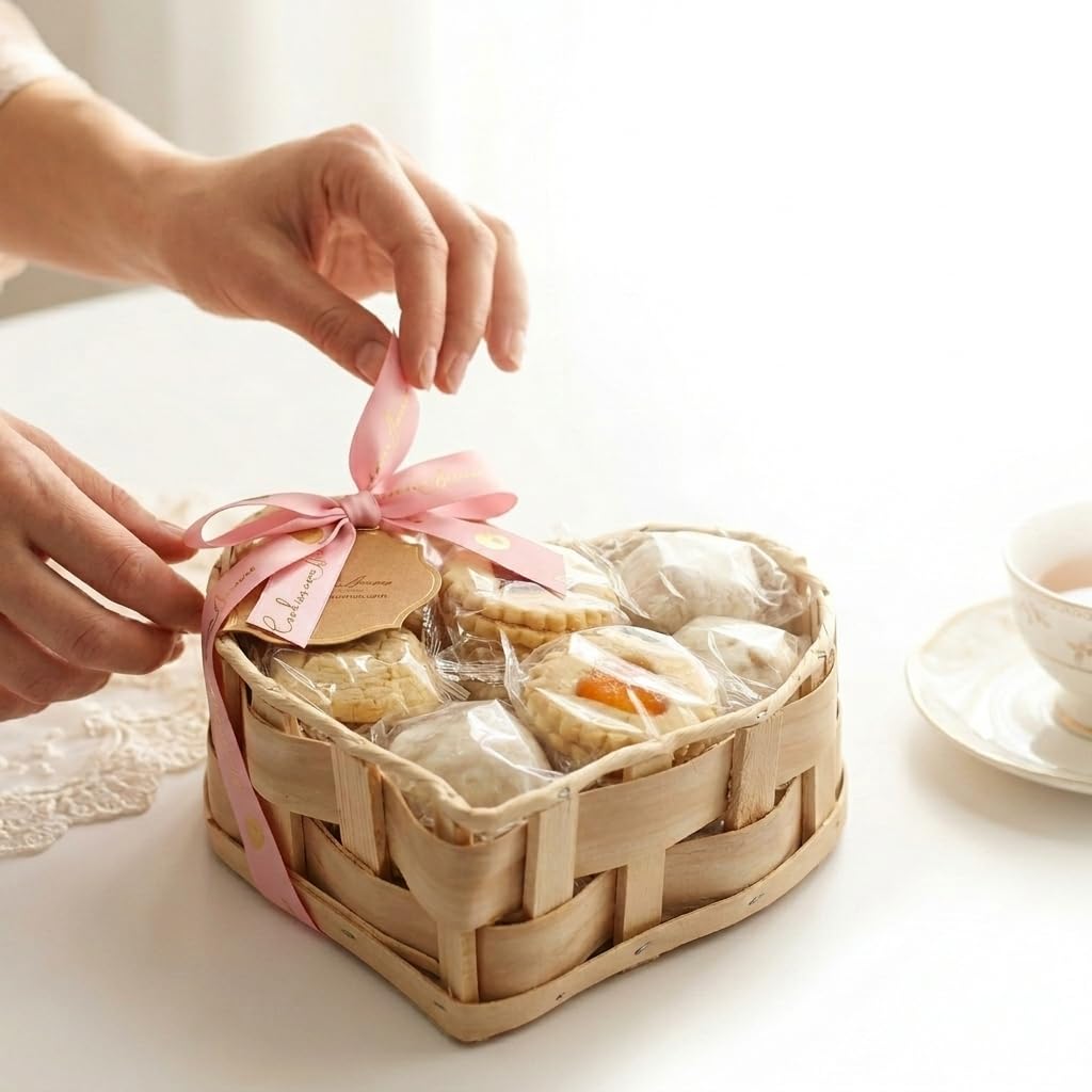 Cookies Con Amore wedding cookies with pecans for a traditional touch.