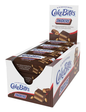 Cookies United Cakebites Snickers pack for on-the-go indulgence and shared smiles.