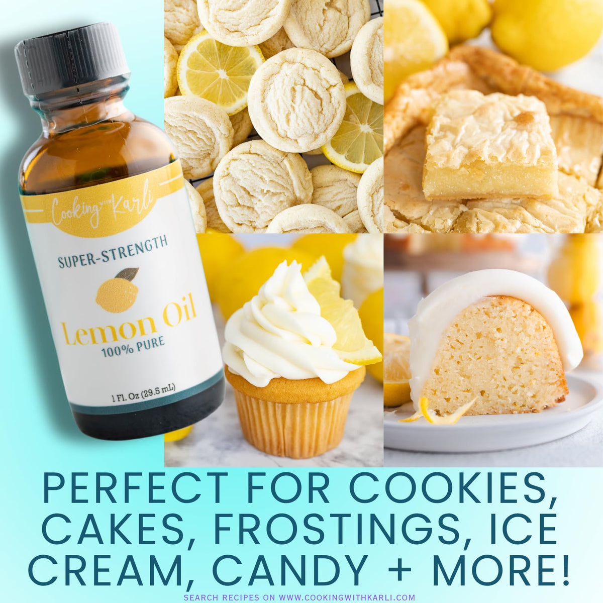 Cooking with Karli lemon flavoring baking essentials add citrus notes