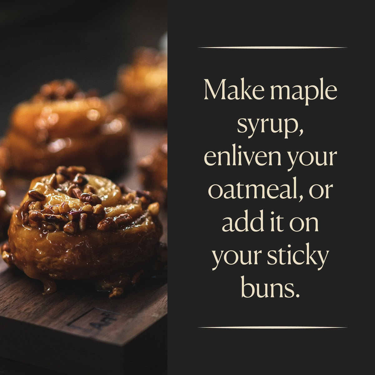 COOK'S Pure Maple Extract glass jar closeup emphasizing clear, versatile flavor