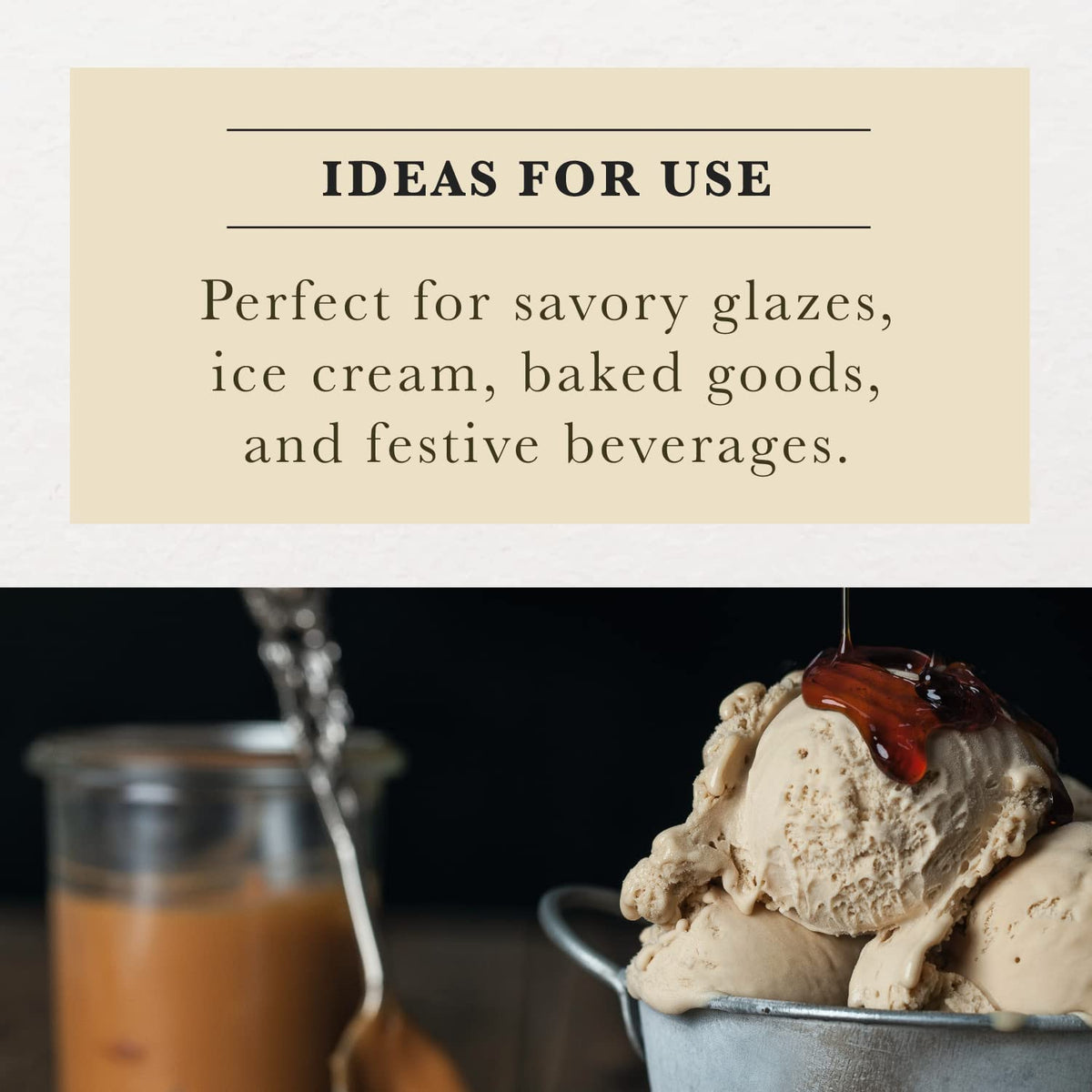 Amber glass bottle preserves flavor and keeps Cook's extract fresh.