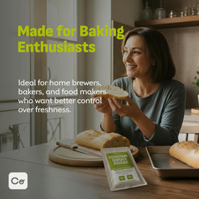 Coolinario cheese making extends longevity of final cheese with potassium sorbate.