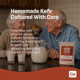 Coolinario gluten-free and preservative-free ingredients support simple fermentation