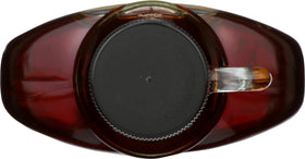 8 oz bottle view with label reading 100% pure maple syrup by Coombs.
