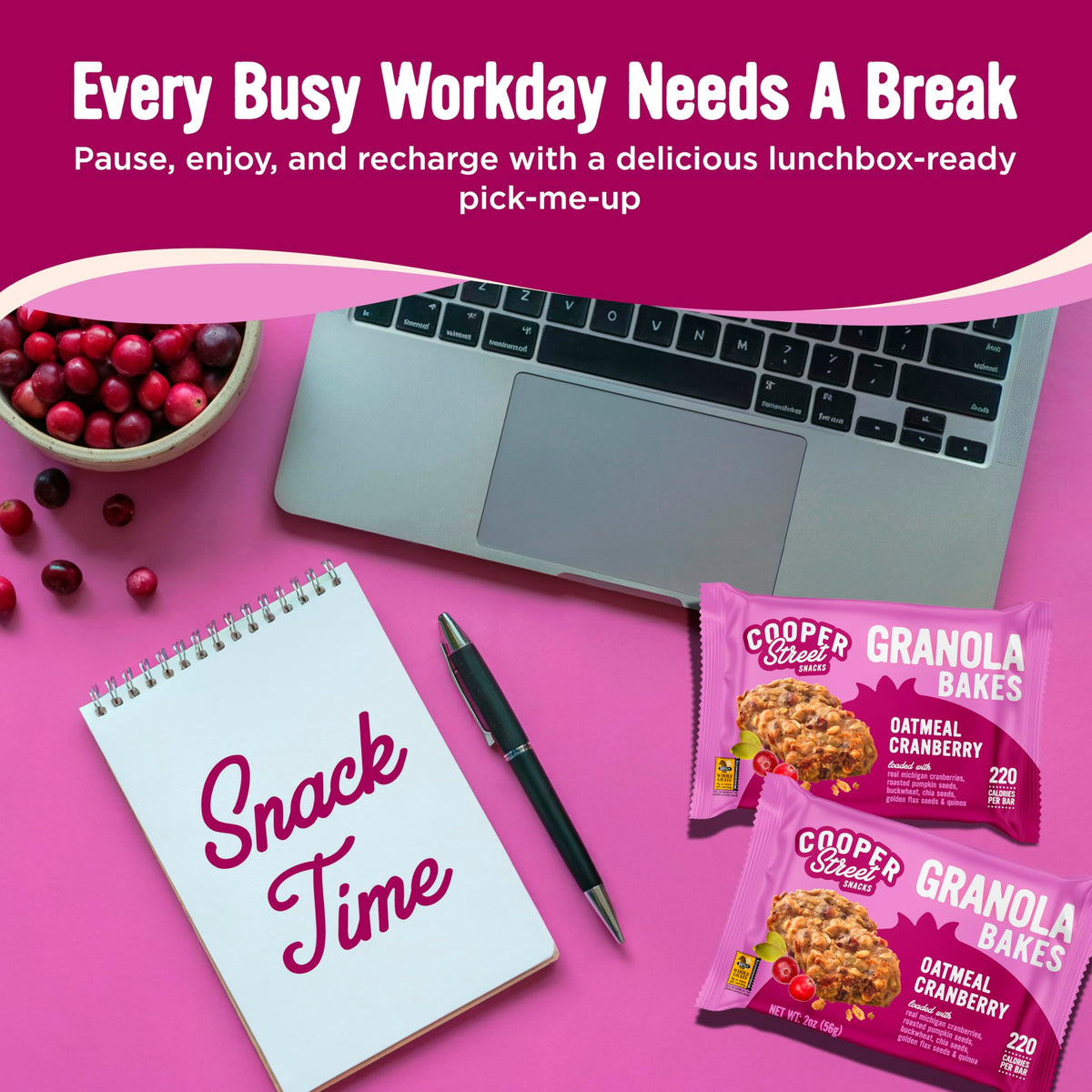 Cooper Street Big Bar healthy snack idea for quick breakfasts.