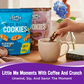 Cooper Street biscotti in resealable bags stay fresh