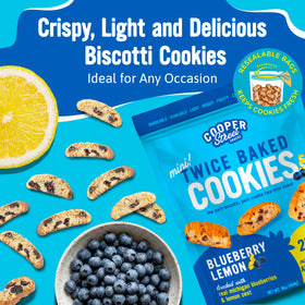 Cooper Street dairy-free biscotti offer a crunchy, fruit-forward snack for lunchboxes