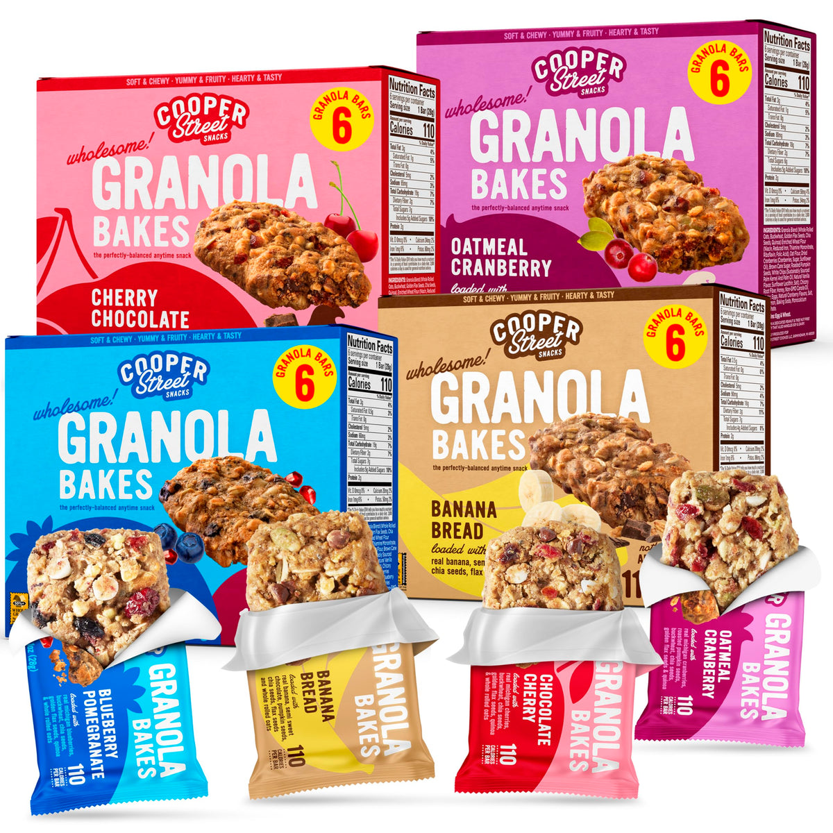 Cooper Street Granola Bakes front pack view, a tasty start to your day.