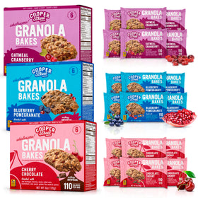Cooper Street Granola Bakes soft-baked texture close-up, perfect for easy school snacks.