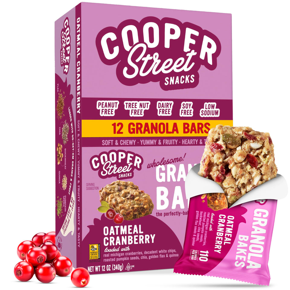Cooper Street Granola Bakes soft texture for easy snacking