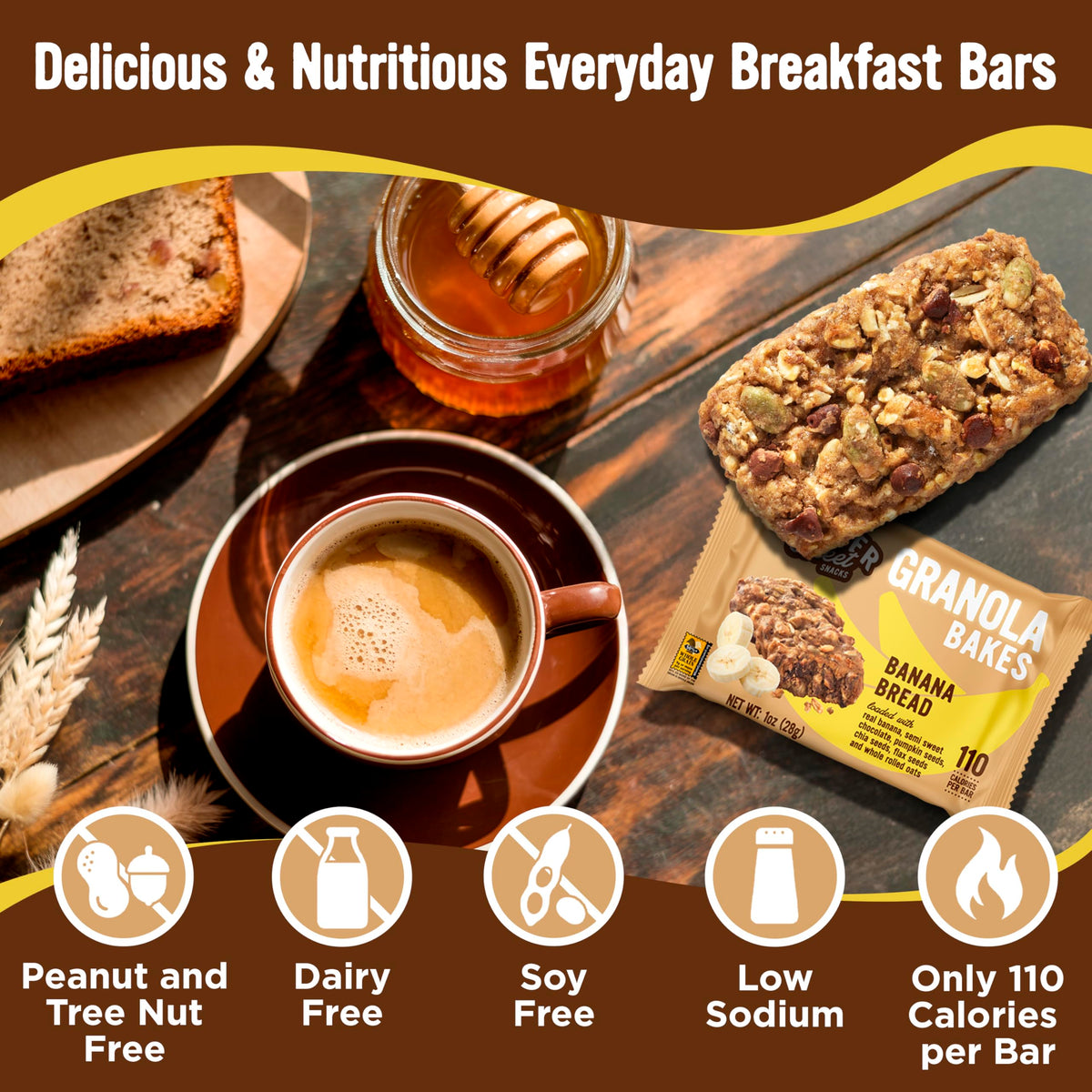 Cooper Street Granola Bakes wholesome oats quinoa buckwheat seeds blend