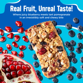 Cooper Street Granola Bars blueberry-pomegranate flavor for a fruity breakfast or snack
