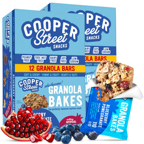 Cooper Street Granola Bars with soft texture, ideal for a quick breakfast bite