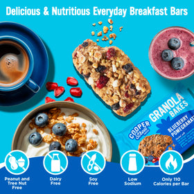 Cooper Street Granola Bars packed with oats, quinoa, buckwheat, chia and flax