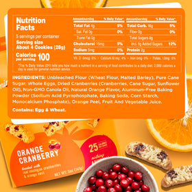 Cooper Street orange-cranberry biscotti flavor profile boosts morning coffee rituals.