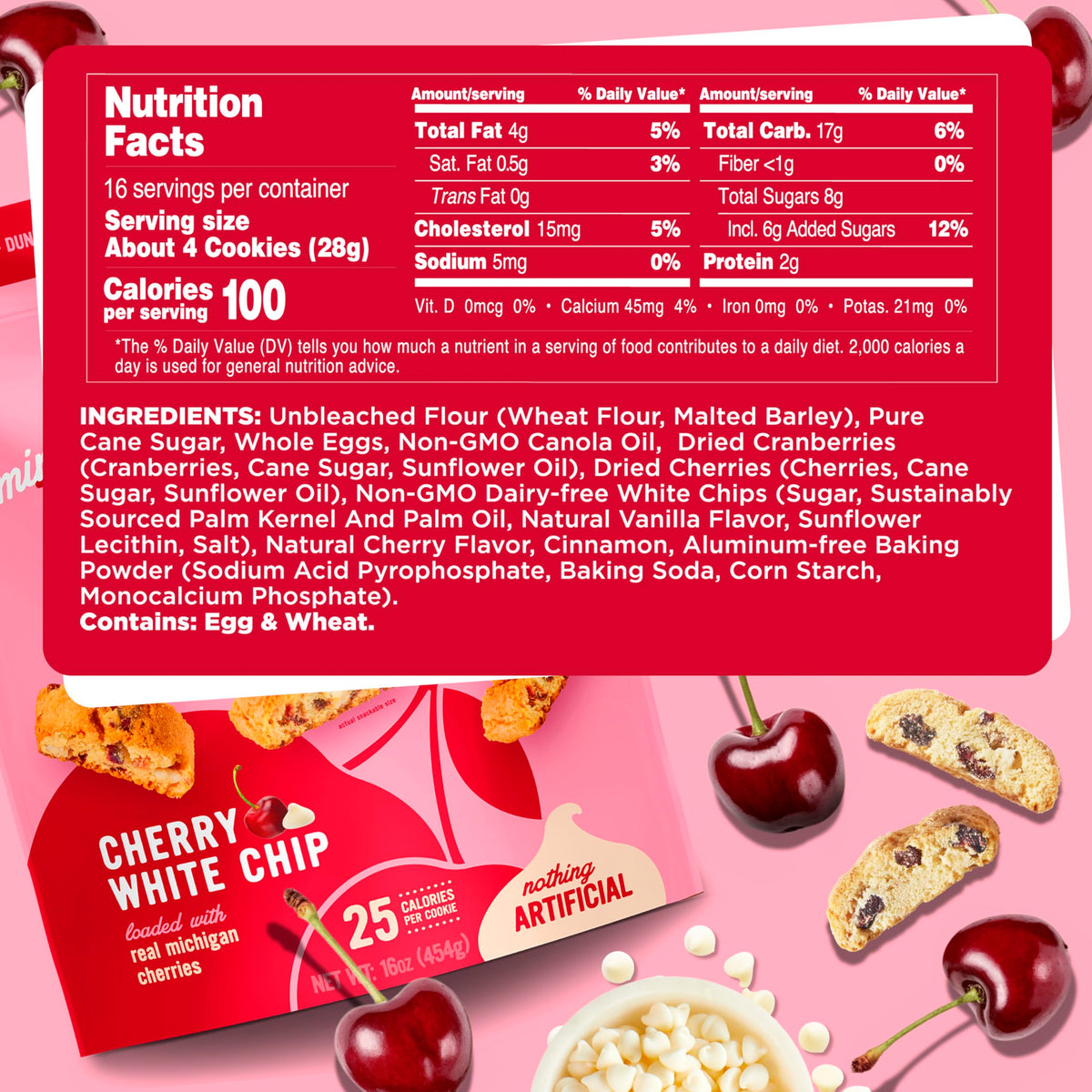 Cooper Street snack pack of biscotti, versatile party treat.