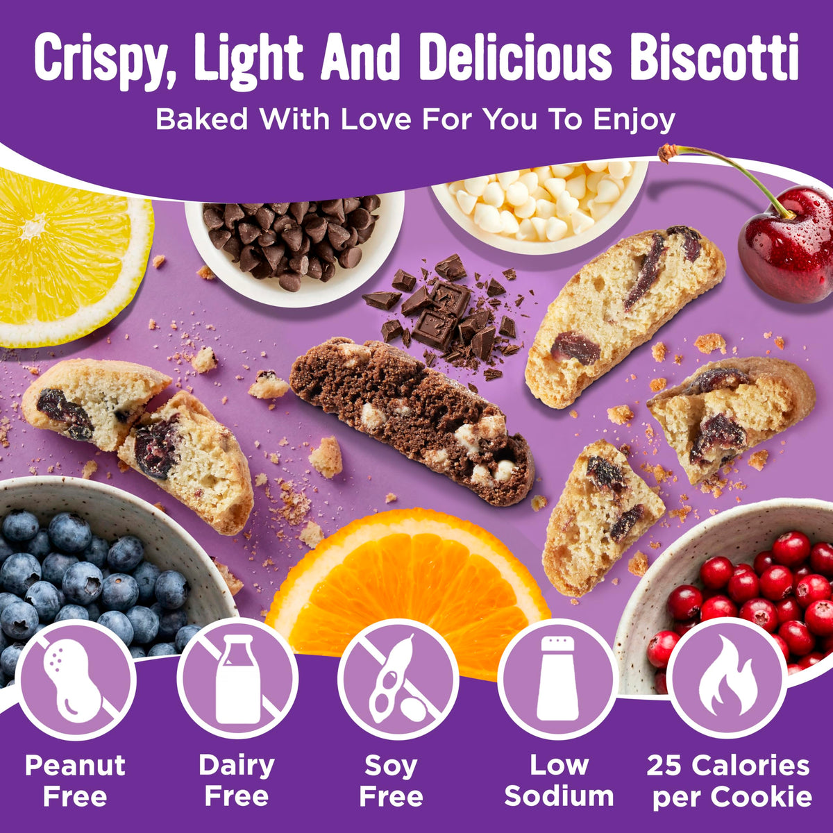Cooper Street biscotti Original flavor, crisp texture ideal for dunking with tea