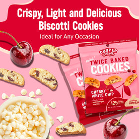 Twice-baked biscotti-style Cooper Street cookie perfect with coffee