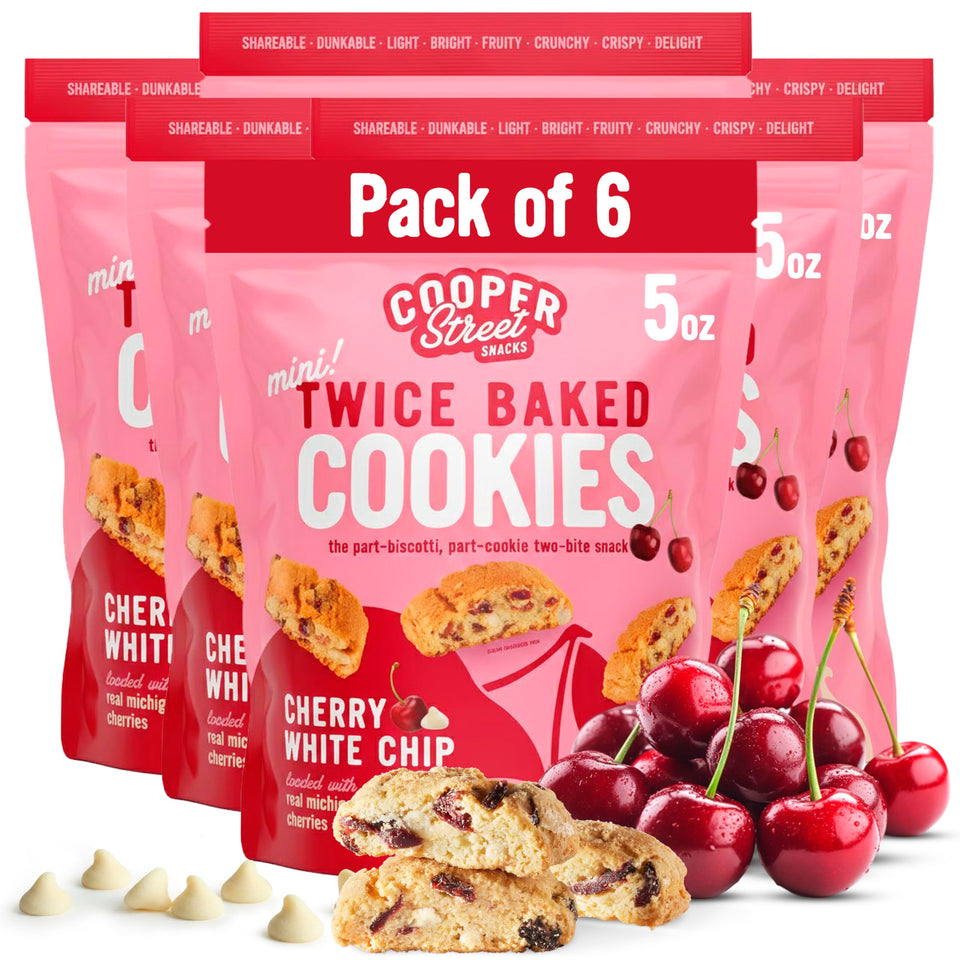 Cooper Street biscotti packshot showcases crisp texture ideal for coffee breaks