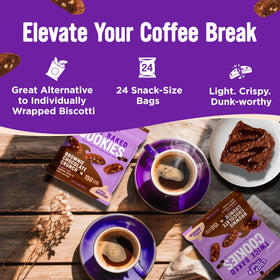 Cooper Street White Chocolate Chip Biscotti for a satisfying, guilt-free treat
