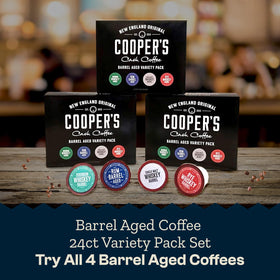 Cooper’s Cask Coffee malt whiskey pods offer bold notes for morning ritual