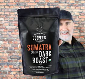 Cooper's Cask Coffee single-origin Grade 1 delivers clean flavor in every cup.