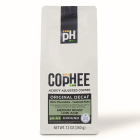 CopHEE 100% Arabica Non-GMO coffee beans roasted in the USA for consistent flavor.