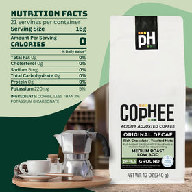 CopHEE heartburn-friendly coffee mug scene for a comfortable morning routine.
