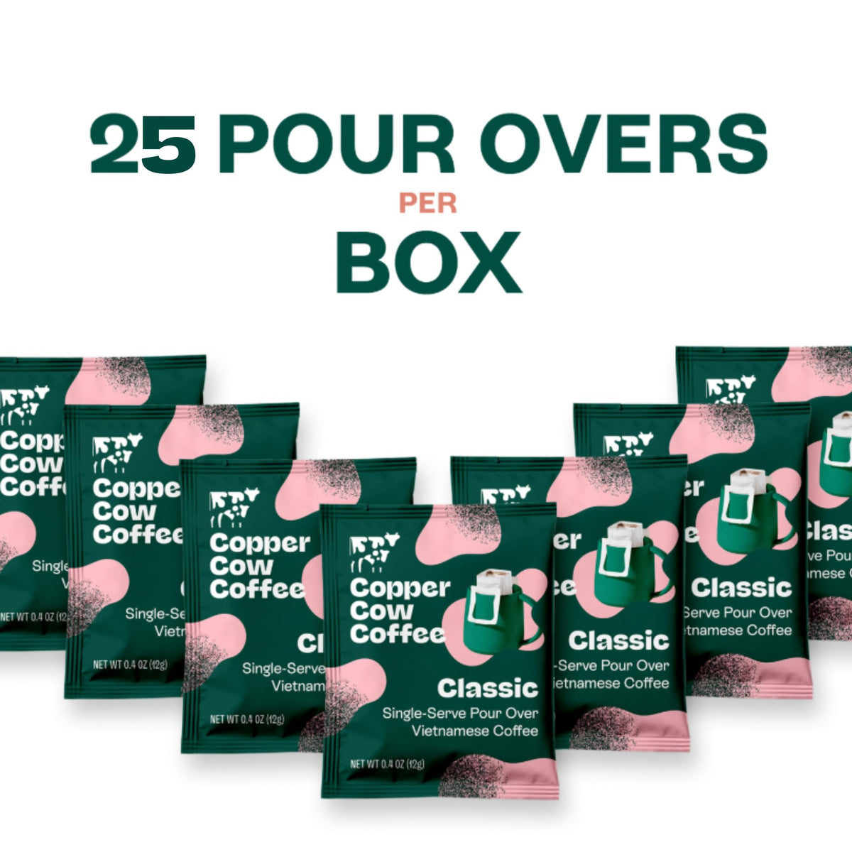 Copper Cow Coffee herbs-and-spices infused flavor during brewing.