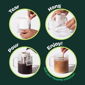 Copper Cow Coffee travel-ready packaging is perfect for campsites and commutes.